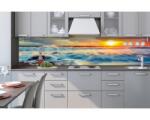 DIMEX ART Fototapet pentru bucătărie - apus de soare 260 x 60 cm