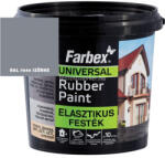 Farbex Rubber Paint rugalmas/lábazat festék szürke 3, 5kg