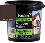 Farbex Rubber Paint rugalmas/lábazat festék barna 1, 2kg