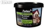 Farbex Rubber Paint rugalmas/lábazat festék meggyvörös 3, 5kg