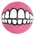 Rogz Grinz L kutyalabda pink 7, 8cm