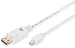 ASSMANN AK-340102-010-W DisplayPort kábel 1 M Mini DisplayPort Fehér (073246)