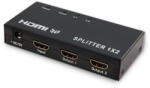 SAVIO CL-42 HDMI splitter / 1 bemenet - 2 kimenet / (SAVIO CL-42)