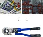  Hidraulikus cső krimpelő, maximális krimpelőerő 10 T / 98 KN, hidraulikus cső krimpelő mérete 38 * 9 cm / 15 * 3, 5 hüvelyk, sokoldalú krimpelő szerszámméretek 12, 7 mm / 1/2" , 19, 05 mm / 3/4" , 25,