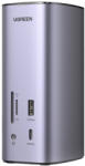 UGREEN Revodok Pro CM555 USB-C multifunkcionális dokkoló állomás USB-C kábellel, szürke
