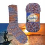 Nako Boho Concept fonal 100g/400m gyapjú zoknihoz 87718 (BOHO CONCEPT 87718)