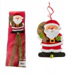 Livarno Home Mikulás filc karácsonyi dekoráció medál a karácsonyfára (987654)