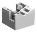 Bosch PRO EPC kábelkötegelő, külső kábelkötegelő keresztmetszet 1, 7 x 7, 6 mm (100 db) 1600A032GF (1600A032GF)