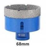 FHU Karasiński Gyémánt Lyukasztó Gres Szinterezett Csempe 68mm M14 Prémium 15mm (ZESTAWOTWORNIC35MM68MMWALIZKA)