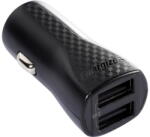 Energizer 2x USB-A Cabluri MicroUSB + Type C incluse 1.2m 2.4A 12W Negru (DC2BLCMM) - pcone