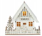 Livarno Home Fa karácsonyi dekorációs házikó Led világítással (HG09527B)