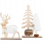 Livarno Home Filc dísz dekoráció Rénszarvas Karácsonyfa filc 2db Ünnepek (23896)