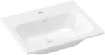 RAVAK Chrome mosdótál 60.5x49 cm négyszögletes beépíthető fehér fényes XJX01160008 (XJX01160008)