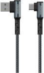 Energizer gaming, USB A-TypeC, 90 grade, Negru (C710CKBK) - pcone