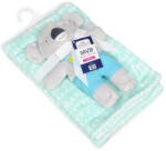 BabyMatex Koala Mint Gyermektakaró Játékkal 75x100cm (5902675062299)