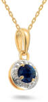Heratis Forever Arany medál zafírral és gyémántokkal Armonda IZBR586ZP