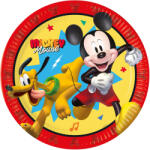 Procos Disney Mickey Jump Into Fun papírtányér 8 db-os 23 cm FSC (PNN97223)