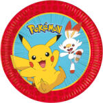 Procos Pokémon Next Generation papírtányér 8 db-os 23 cm FSC (PNN98391)