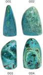  Crisocola de Peru Natural - 43-69 x 31-48 x 22-38 mm - Cristal al Reconectarii cu Natura si al Vindecarii Blânde - 1 Buc