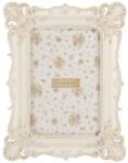 Clayre & Eef Antikolt fehér, virágos képkeret - szep-otthon - 6 840 Ft