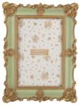 Clayre & Eef Zöld képkeret barokkos arany színű díszítéssel - szep-otthon - 7 110 Ft