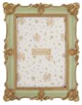 Clayre & Eef Zöld képkeret barokkos arany színű díszítéssel - szep-otthon - 8 100 Ft