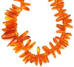 R. M. ékszer Borostyán növekvő szúrós splitter nyaklánc 45cm (023675)