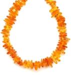 R. M. ékszer Borostyán sárga splitter nyaklánc 55cm (023645)