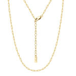 BeSpecial Colier argint 925 placat cu aur 14K, 60 cm, 1, 8 mm (CRR175)