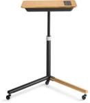 Elite Állvány Training Desk Számítógép/Tablet-Tartó Földre Bicaj Elé Fa/Fekete2/4