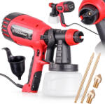 Technic Set Pistol de Vopsit Electric HVLP, 3 Duze, Capacitate 600 ml, TC Technic LL16 (TF2-100134)