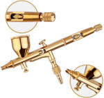  Airbrush Profesional Precizie cu Duza de 0, 2 mm, Modelare, Funcționare Dublă (TF2-100292)