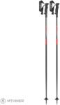 LEKI Hot Shot síbot, anodized black/eloxal grau/eloxal rot (135 cm)