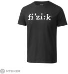 fizik fizikus póló, fekete (S)