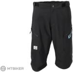 GHOST WALDsassen by MALOJA rövidnadrág, fekete/jégkék (L)