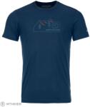 ORTOVOX 150 Cool Vintage Badge póló, mély óceán (XXL)