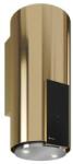 GLOBALO Hota cilindrica decorativa de perete Globalo, Roxano 39.1, clasa energetica B, capacitate de absorbtie 710 mc/h, 4 trepte, Auriu deschis (ROXANO_39.1_LIGHT_GOLD) Hota