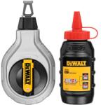 Dewalt kicsapó zsinór vörös krétaporral (DWHT47408-0) (DWHT47408-0)