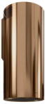 GLOBALO Hota cilindrica decorativa de perete Globalo, Lobelio 39.1 Caramel Gold, clasa energetica B, capacitate de absorbtie 570 mc/h, 3 trepte, Auriu (LOBELIO_39.1_CARMEL_GOLD) Hota