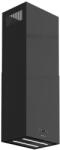 GLOBALO Hota de insula Globalo Werno Isola 40.2 Black, clasa energetica B, latime 40 cm, adancime 30 cm, control electronic, gama de viteza 3 trepte si boost, capacitate maxima de absortie 725 m3/h, Negru (WE Hota