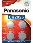 Panasonic CR2025 3V lítium gombelem 4db/csomag (CR2025EL-4B) (CR2025EL-4B)