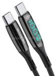 BlitzWolf BW-TC23 USB-C - USB-C töltőkábel kijelzővel (BW-TC23) (BW-TC23)
