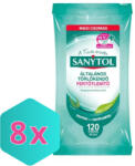  Sanytol fertőtlenítő tisztító kendő 120db/csg KARTON - 8 csg (DA503XSZWYK3045206313506)