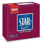FATO Sztár szalvéta 2 rétegű 38x38cm bordó 40 lap/csomag (DA503XSZAD82990500)