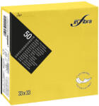 INFIBRA Szalvéta 33x33cm citromsárga 2 réteg 50 lap/csomag (DA503XSZADI0729N)