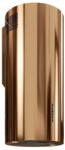 GLOBALO Hota cilindrica decorativa de perete Globalo, Calmio 39.1 Caramel Gold, clasa energetica B, capacitate de absorbtie 570 mc/h, 3 trepte, Auri (CALMIO_39_1_CARMEL_GOLD) Hota