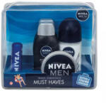 Nivea férfi utazási csomag (repülőre - 30ml krém, stift 50ml, tusfürdő 2X50ml, ajakápoló) (DA503XSZHT5025970013664)