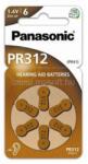 Panasonic gombelem PR312L/6LB, cink-levegő, 6db/csomag (PR312-6LB) (PR312-6LB)