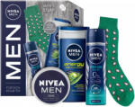 Nivea Men's Stuff ajándékcsomag (tusfürdő 250ml, deo spray 150ml, krém 75ml, zokni) (DA503XSZHT4006000035819)