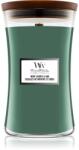 WoodWick Mint Leaves & Oak ароматна свещ с дървен фитил 609.5 гр